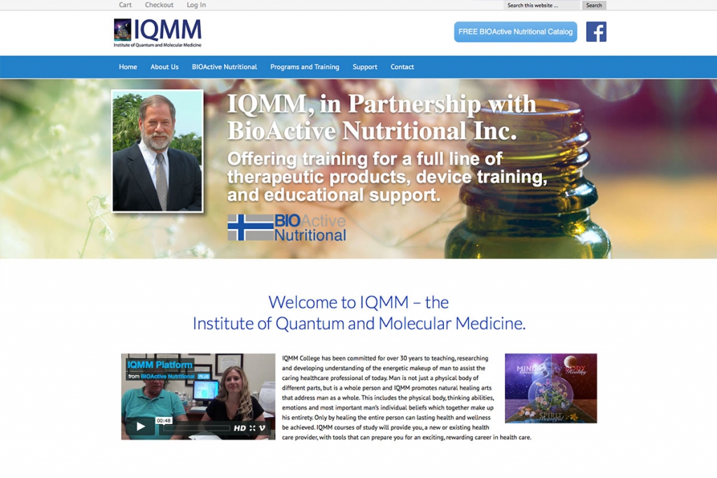 institute-quantum-molecular-medicine-website